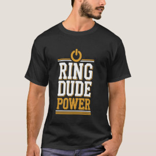 Ring-Typ Hochzeitszeremonie Ring-Typ T-Shirt