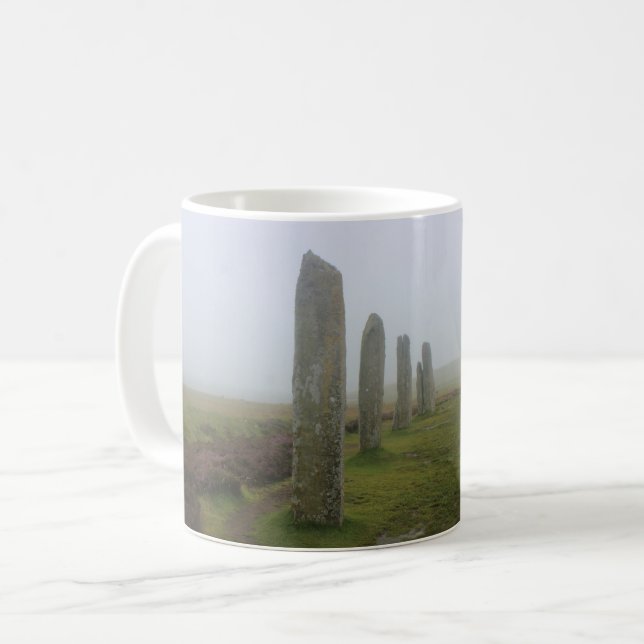 Ring von Brodgar (Orkney-Insel) Kaffeetasse (Vorderseite Links)