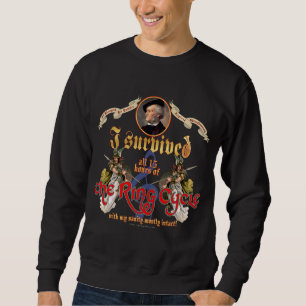 Ring-Zyklus-Überlebender Sweatshirt