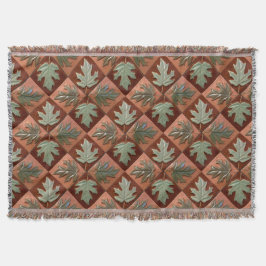 Ringelblende mit Ahornhaut-Blätter Decke