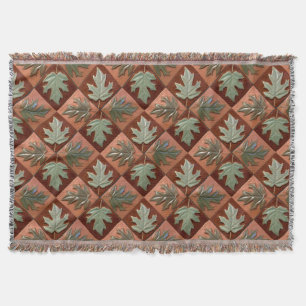 Ringelblende mit Ahornhaut-Blätter Decke