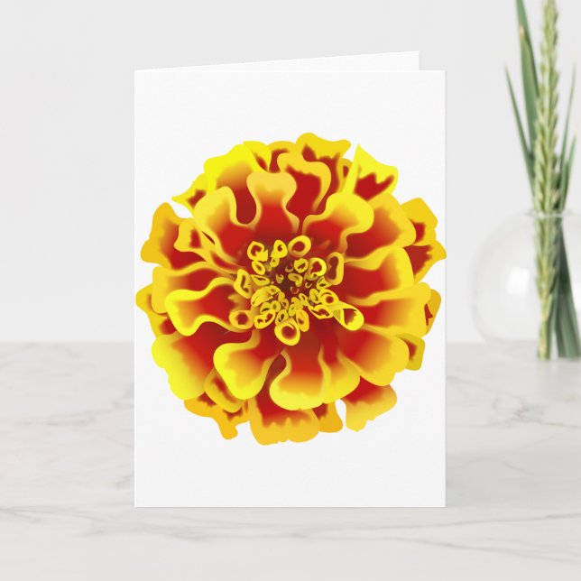 Ringelblume Karte (Vorderseite)