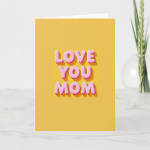 Ringelblume Lieb Dich Mama Karte