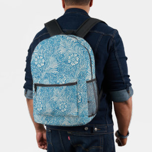 Ringelblume von William Morris, Vintage-Gartenblum Bedruckter Rucksack