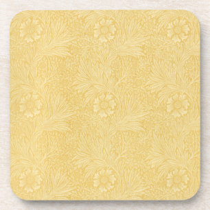 Ringelblume von William Morris, Vintage-Gartenblum Getränkeuntersetzer