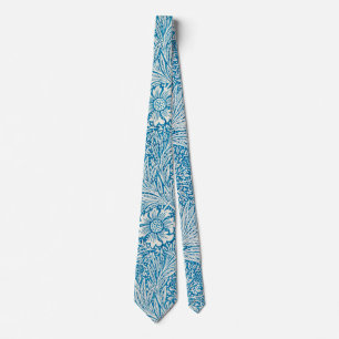 Ringelblume von William Morris, Vintage-Gartenblum Krawatte