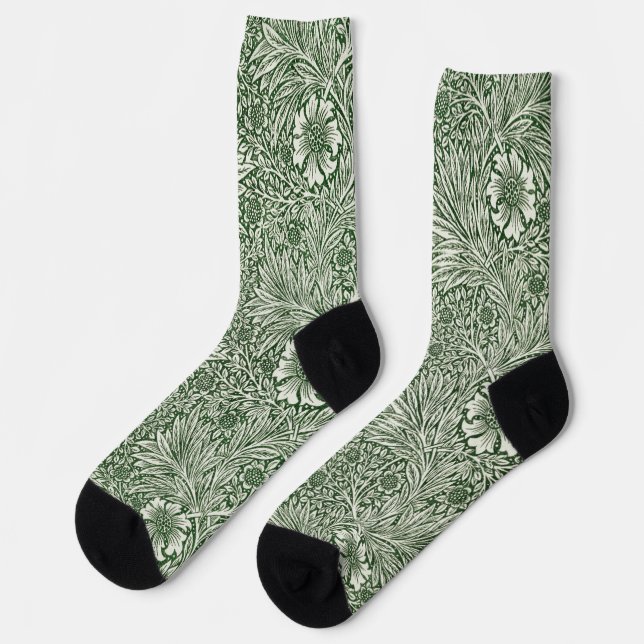 Ringelblume, William Morris Socken (Linkes Detail)