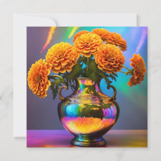Ringelblumen-Arrangement zum Oktober-Geburtstag