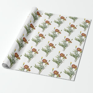 Ringelblumen-Blumenmuster Geschenkpapier