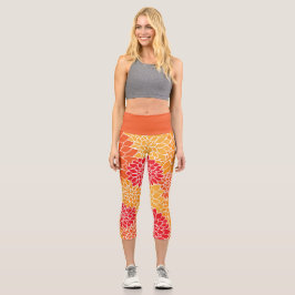 Ringelblumen Capri Leggings
