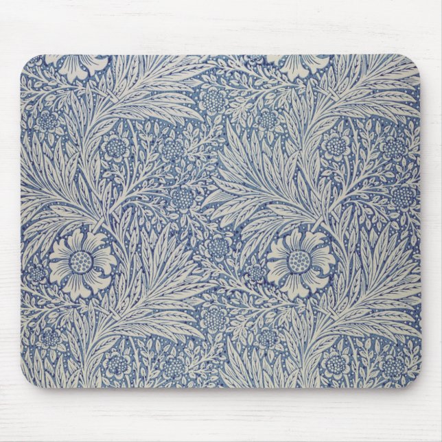 "Ringelblumen" Tapetenentwurf, 1875 Mousepad (Vorne)