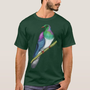 Ringeltaube Kereru Neuseeland Vogel T-Shirt
