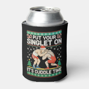 Ringen Zieh Dein Singlet An Weihnachtsringer Dosenkühler