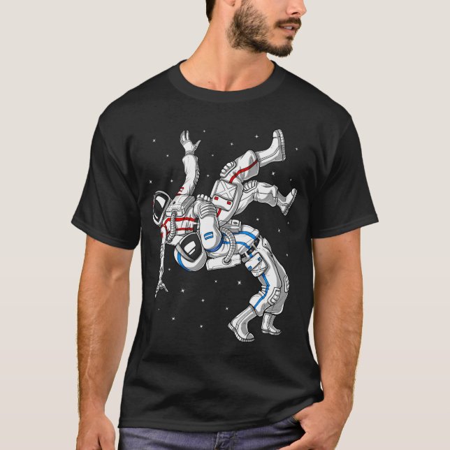 Ringende Astronauten T-Shirt (Vorderseite)