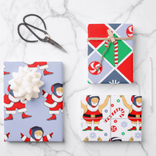 Ringer-Geschenkverpackungspapier für Wrestler Geschenkpapier Set