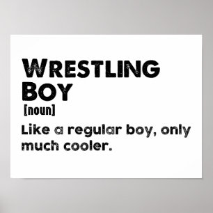 Ringer Junge Definition Lustiger Ringer Poster