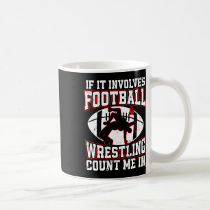 Ringer Jungen Ringer Wenn es Fußball beinhaltet Ei Kaffeetasse