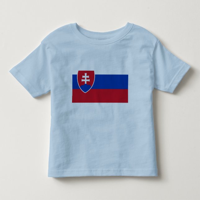 Ringer-Kleinkind, Light Blue/Navy-T - Shirt (Vorderseite)