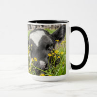 Ringer-Tasse mit Kalbsbild