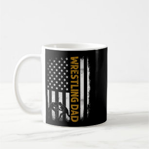 Ringer Vater Amerikanische Flagge 4. Juli Vatertag Kaffeetasse