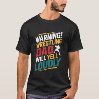 Ringer Vater ringe Ringen Vater wird schreien Lo T-Shirt