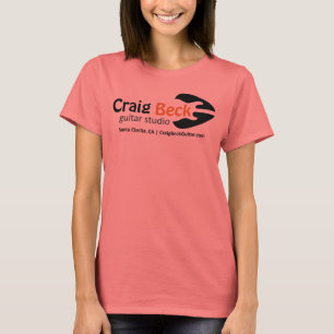Ringerfrauen-T-Shirt   Craig Beck Guitar Studio T-Shirt