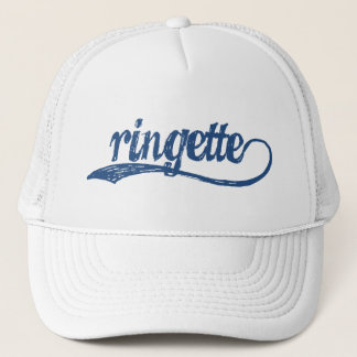 Ringette Cursive-Hut Truckerkappe