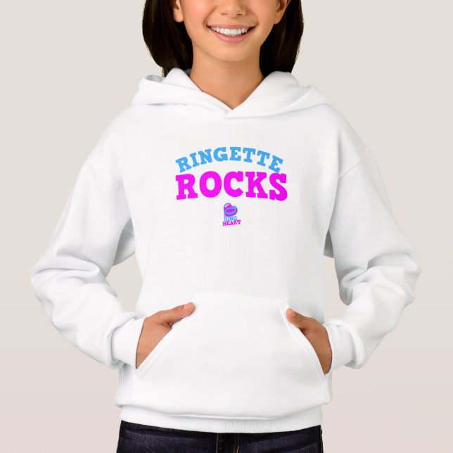 Ringette Felsen - Hoodie (Vorderseite)