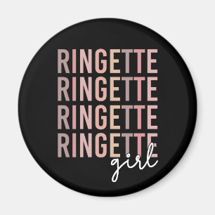 Ringette Girl Geschenke für Ringette Player Magnet