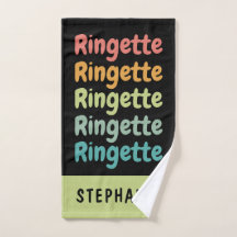 Ringette Niedlich Retro Ringette Player Custom