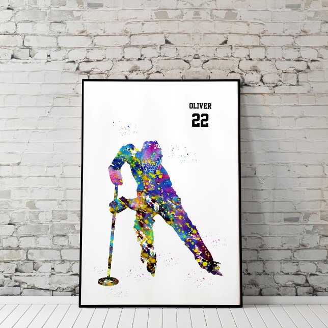 Ringette-Spieler Poster (Von Creator hochgeladen)