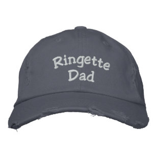 ‚Ringette Vater‘ Bestickte Baseballkappe