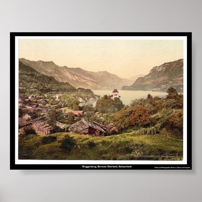 Ringgenberg, Berner Oberland, Schweiz Poster (Vorne)