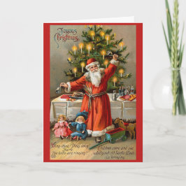 Ringing Bell Classic Weihnachtskarte Feiertagskarte