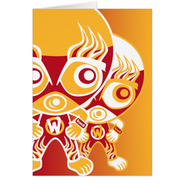 Ringkämpfer-Maskottchen (Vorne)