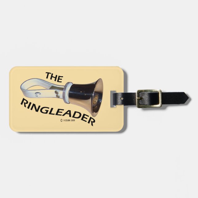 Ringleader Luggage Tag Gepäckanhänger (Vorderseite horizontal)