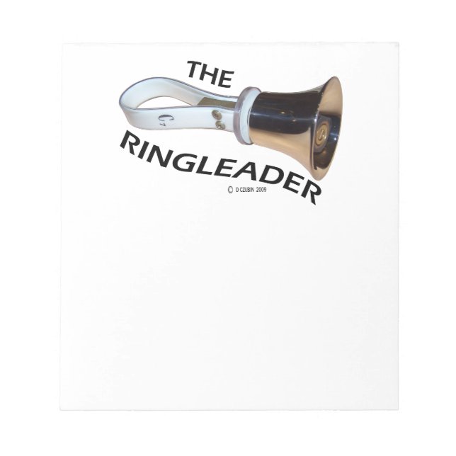 Ringleader Notizblock (Vorderseite)
