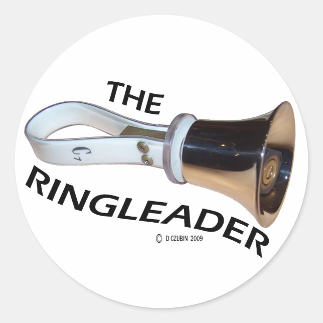 Ringleader Runder Aufkleber (Vorderseite)