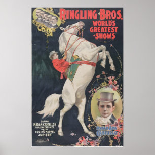 Ringling Bros. / Frau Ada Castello Poster