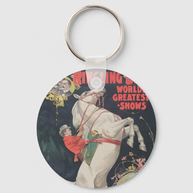 Ringling Bros. / Frau Ada Castello Schlüsselanhänger (Vorderseite)