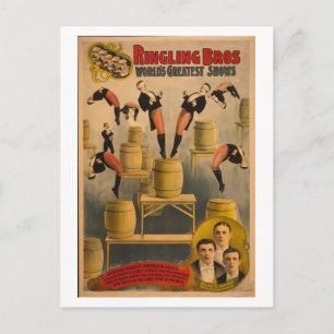 Ringling Bros. / Raschetta Bros. Postkarte