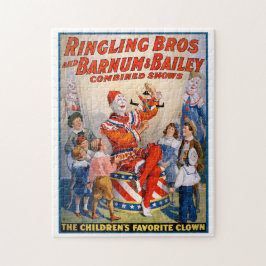 Ringling Bros und Barnum & Bailey Circus Poster Puzzle