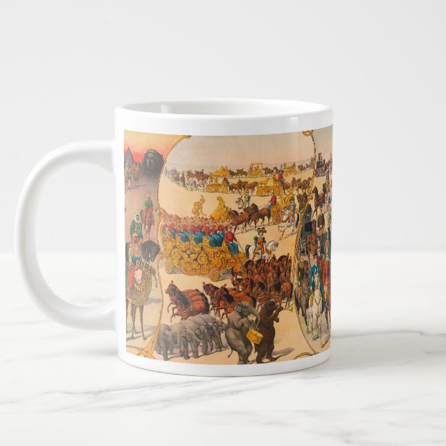 Ringling Brothers Street Karneval & Big New Parade Jumbo-Tasse (Links)