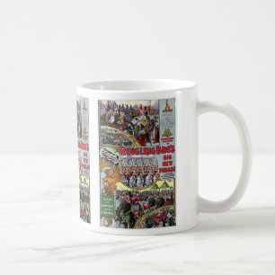 Ringling Bruder-Parade-Abschnitte 1899 Retro Theat Kaffeetasse