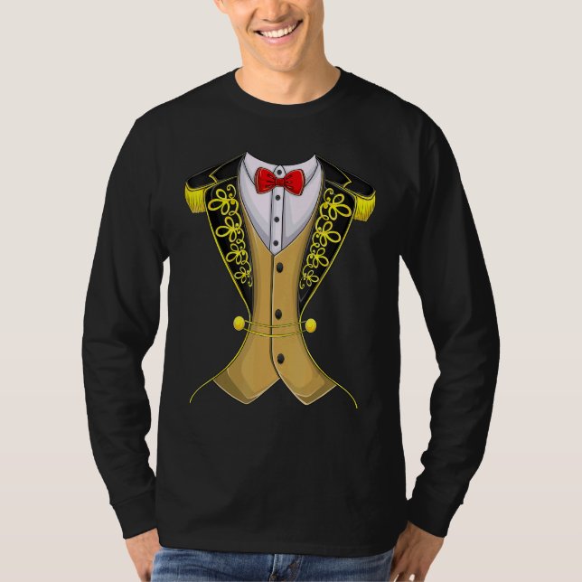 Ringmaster Circus Kostüm Showman Kinder Männer Fra T-Shirt (Vorderseite)