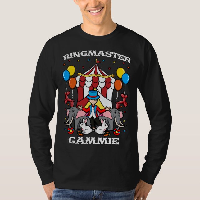 Ringmaster Gammie Circus Event Staff Ringleader Gr T-Shirt (Vorderseite)