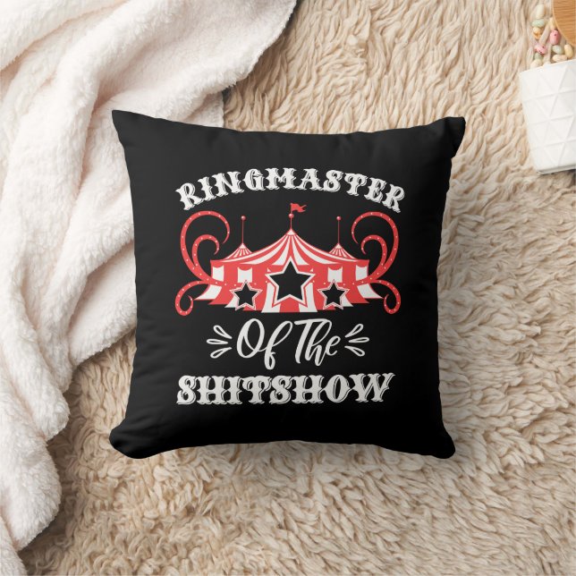 Ringmaster The Shitshow, Circus Lovers Geschenke Kissen (Decke)