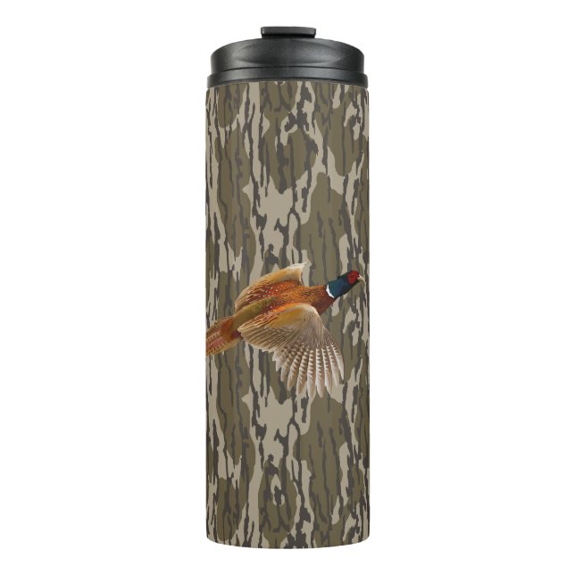 Ringneck Jagd Bottomland Camouflage Bird Thermosbecher (Vorderseite)