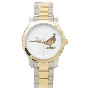 Ringneck Pheasant Rooster Armbanduhr