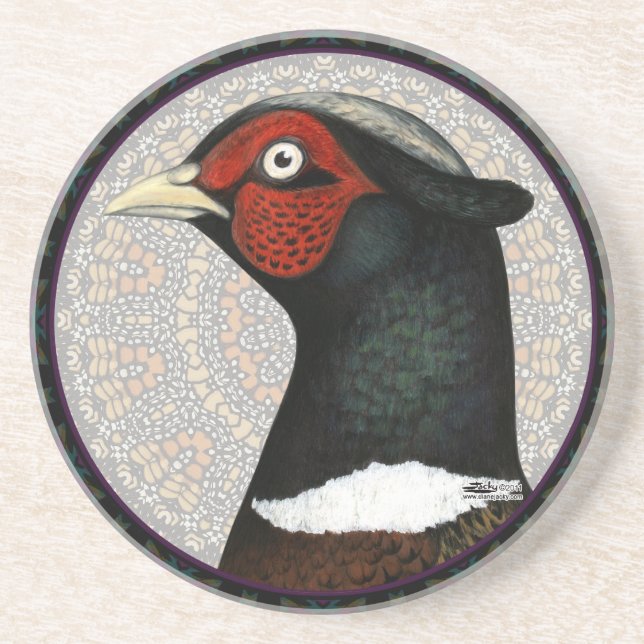 Ringneck Untersetzer (Vorne)